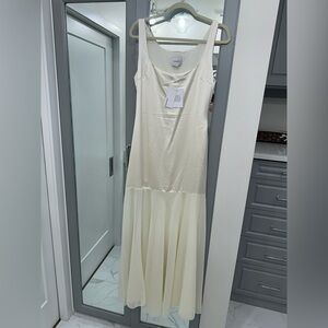 NWT Reformation Zaire Silk Bridal Ivory Dress - sz 8